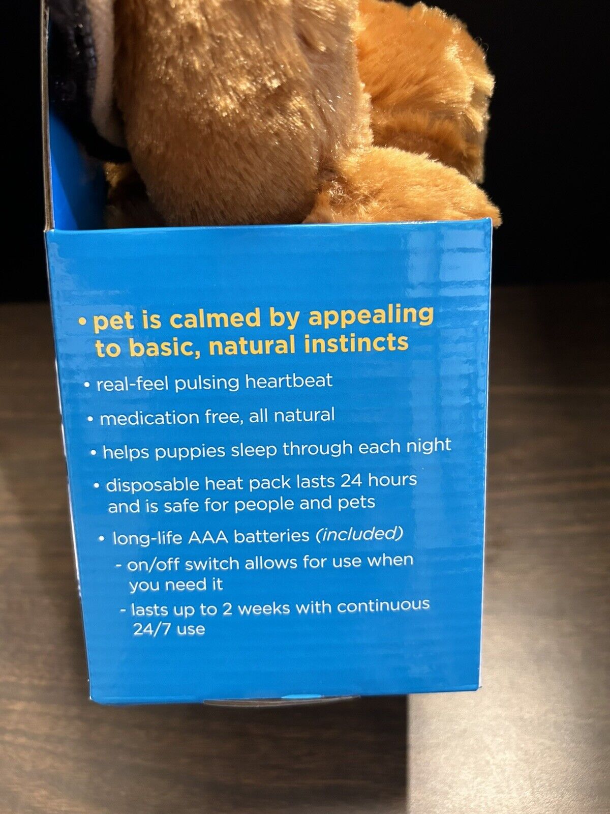 SmartPetLove Snuggle Puppy Heartbeat Stuffed Toy - Pet Anxiety Relief