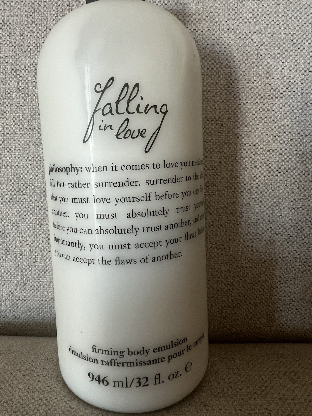 PHILOSOPHY FALLING IN LOVE FIRMING EMULSION, BODY SCRUB & BODY SPRITZ SEALED