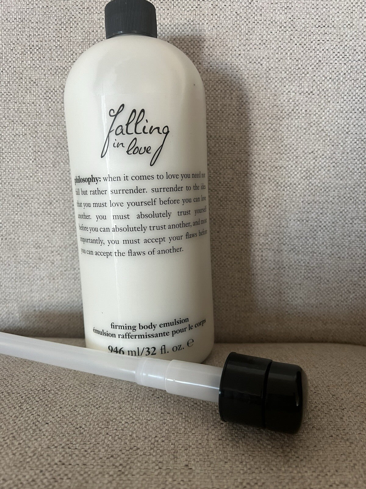 PHILOSOPHY FALLING IN LOVE FIRMING EMULSION, BODY SCRUB & BODY SPRITZ SEALED