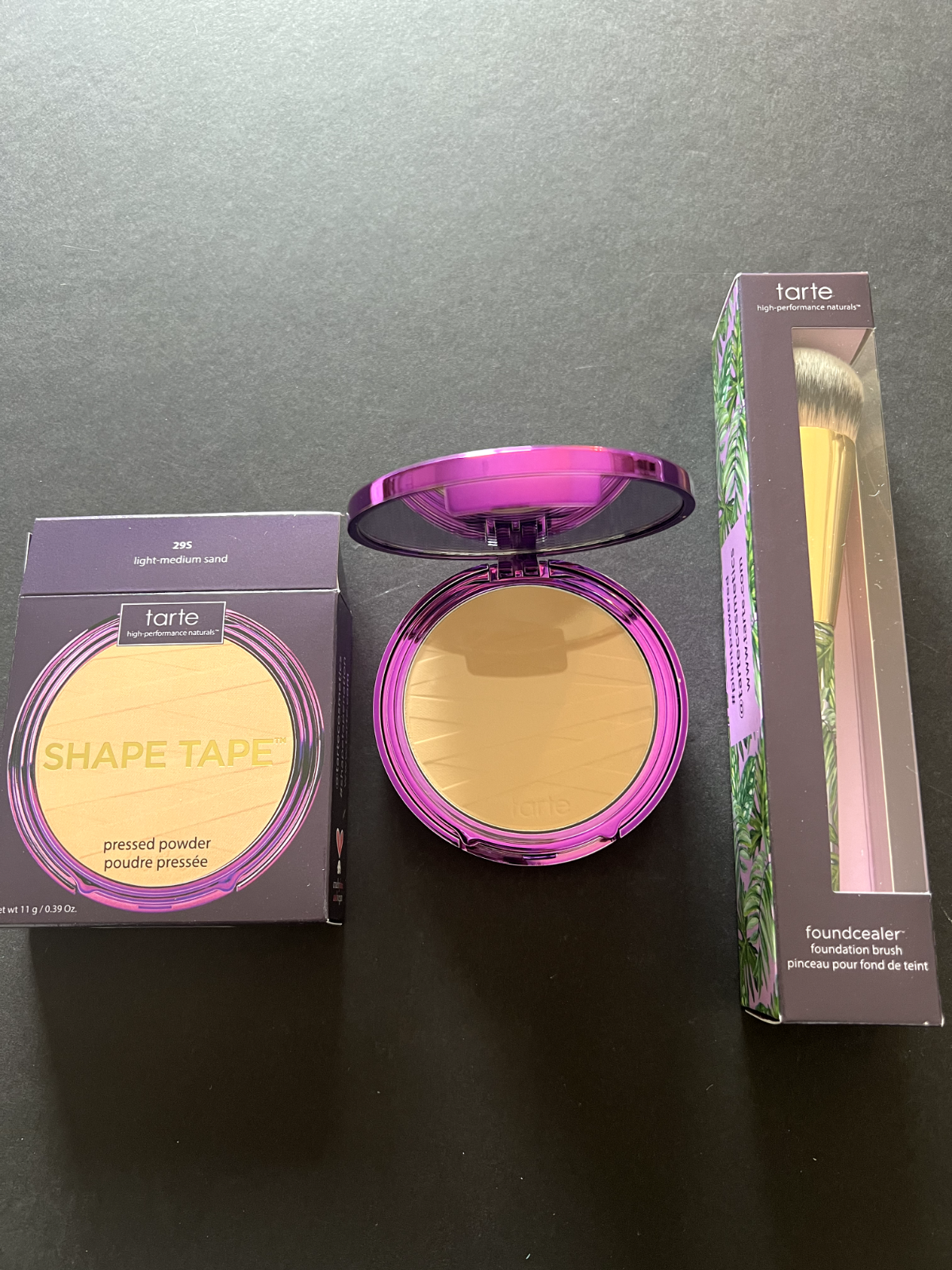 Tarte Shape Tape Pressed Powder CHOOSE YOUR COLOR 11g/0.39 oz NIB W/Brush