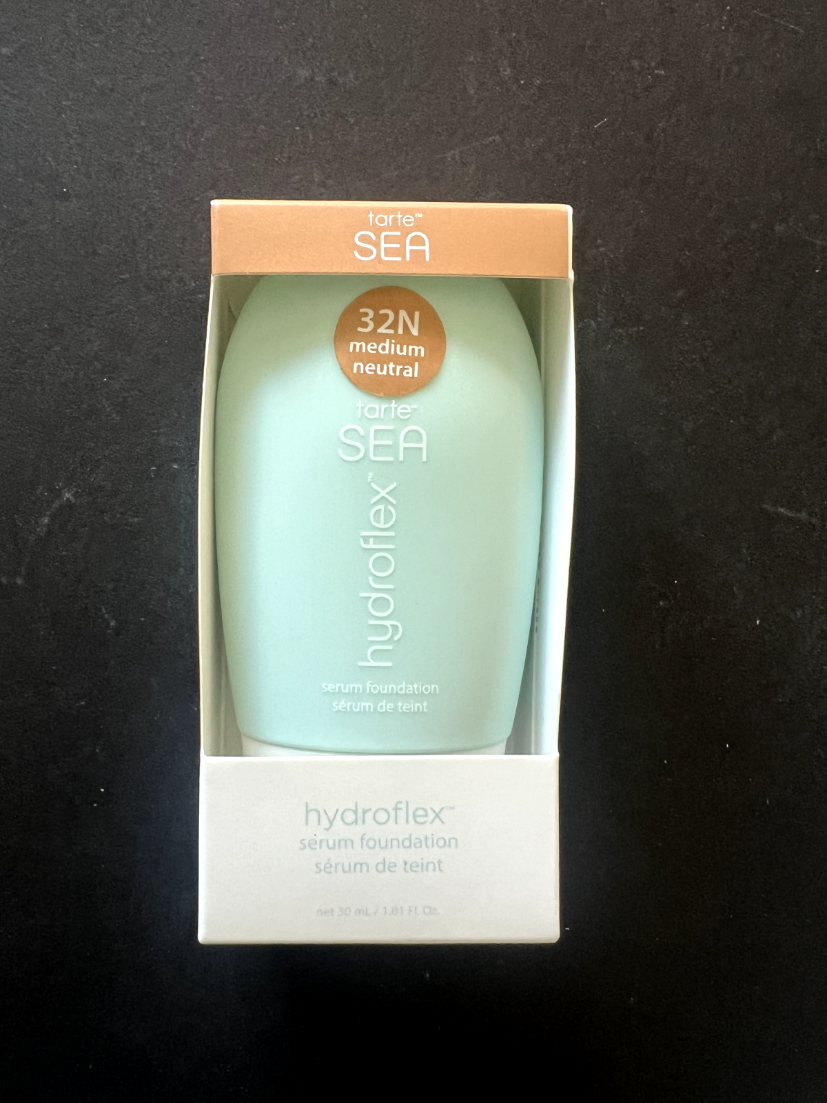 tarte Sea Hydroflex Serum Foundation CHOOSE YOUR COLOR-NIB with SPONGE 1.01fl oz