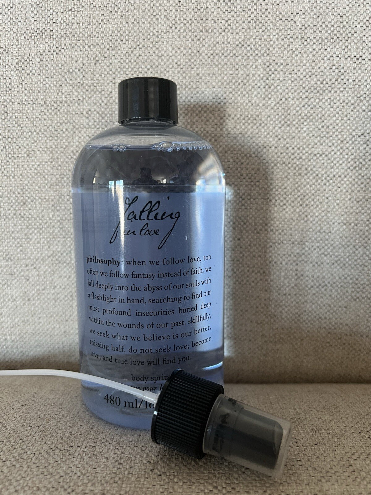 PHILOSOPHY FALLING IN LOVE FIRMING EMULSION, BODY SCRUB & BODY SPRITZ SEALED