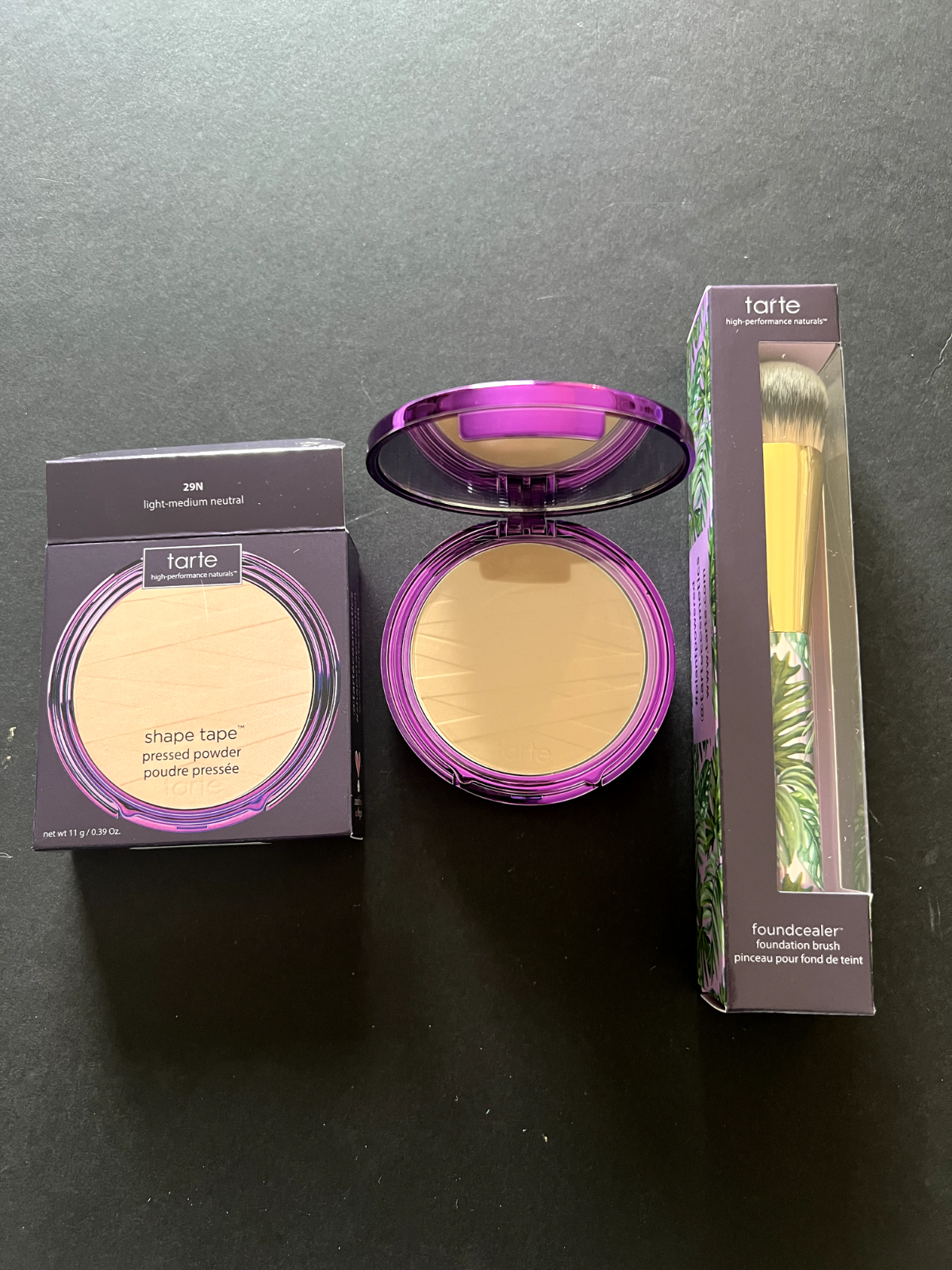 Tarte Shape Tape Pressed Powder CHOOSE YOUR COLOR 11g/0.39 oz NIB W/Brush
