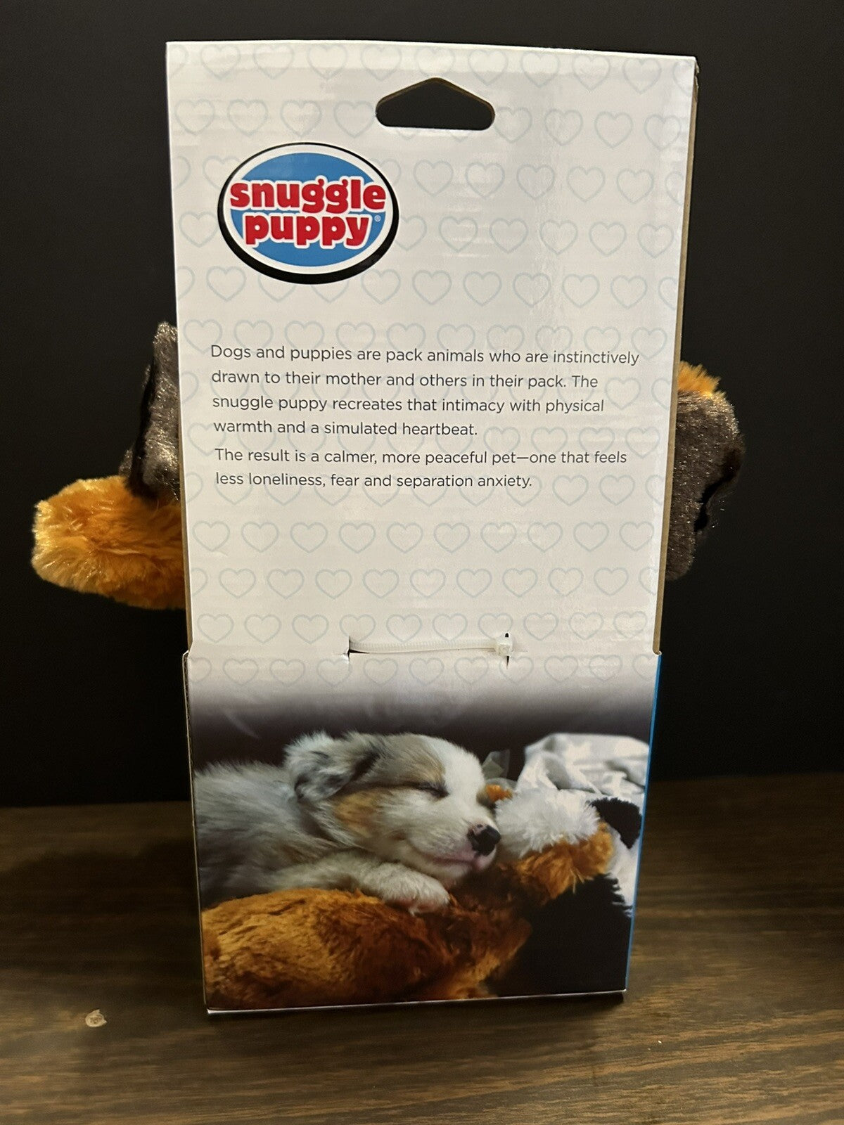 SmartPetLove Snuggle Puppy Heartbeat Stuffed Toy - Pet Anxiety Relief