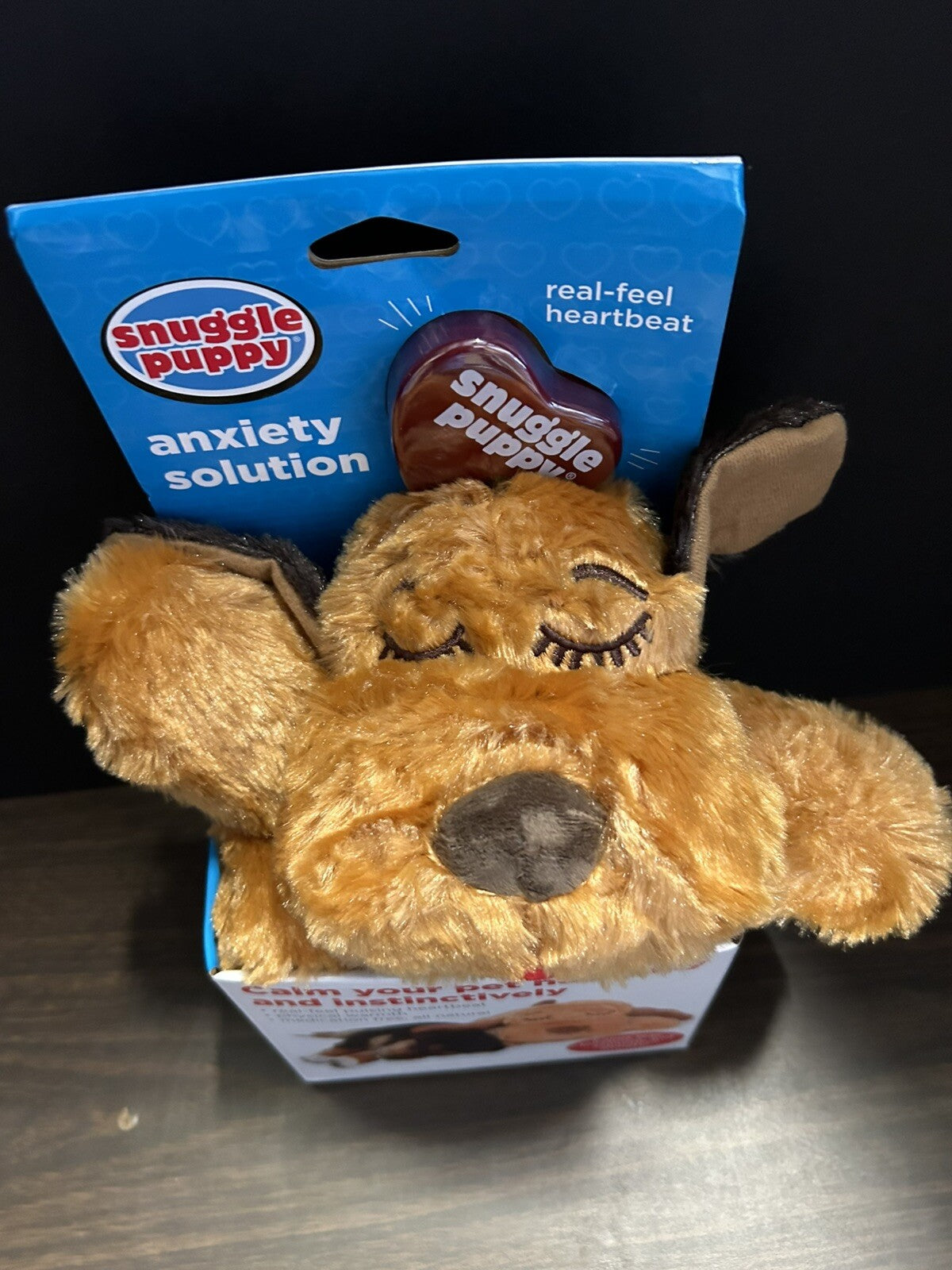 SmartPetLove Snuggle Puppy Heartbeat Stuffed Toy - Pet Anxiety Relief