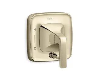 Kallista Per Se Single Function Pressure Balanced Valve Trim Only with Integrated Diverter - Less Rough-In