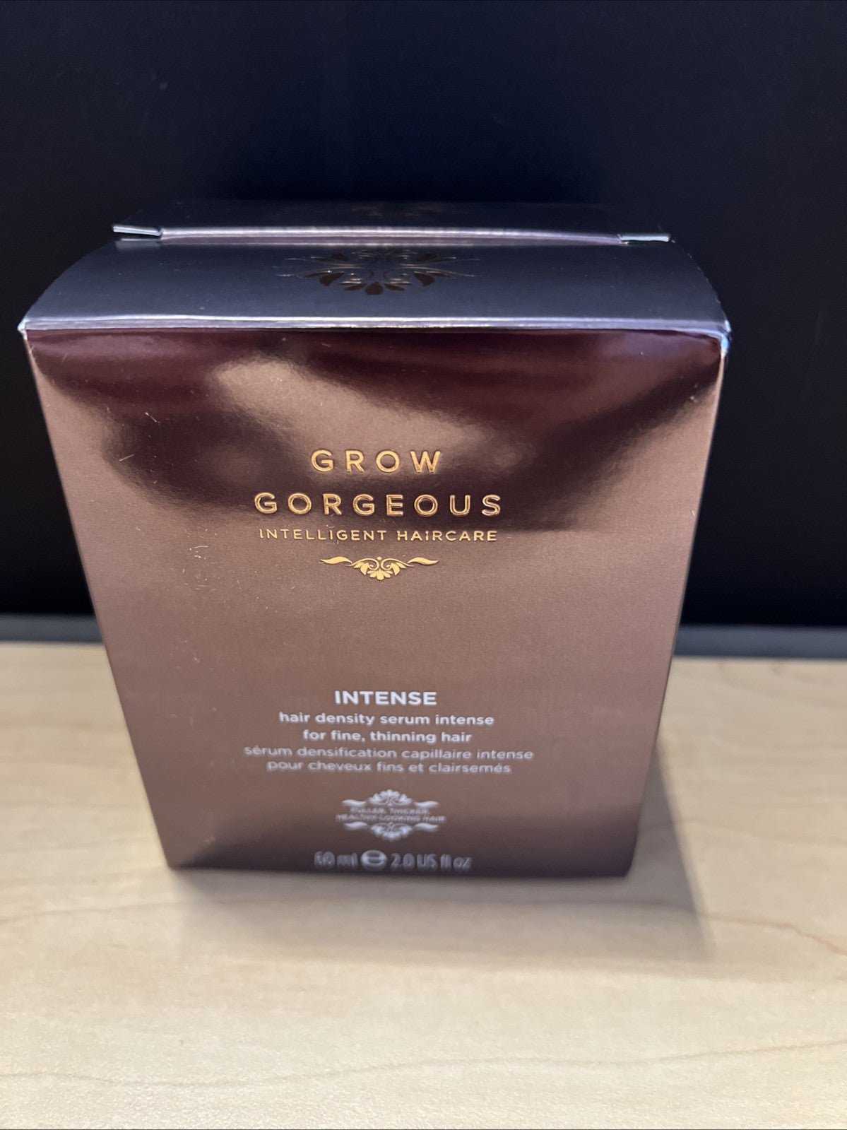 2pk Grow Gorgeous Hair Density Serum Intense 2oz/60ml New In Box