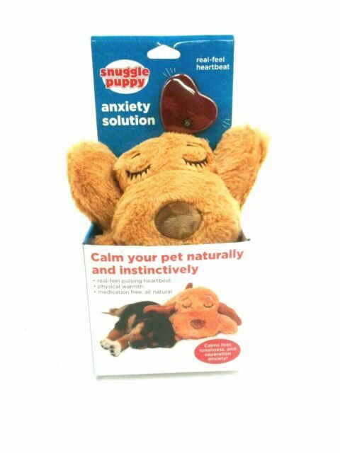 SmartPetLove Snuggle Puppy Heartbeat Stuffed Toy - Pet Anxiety Relief