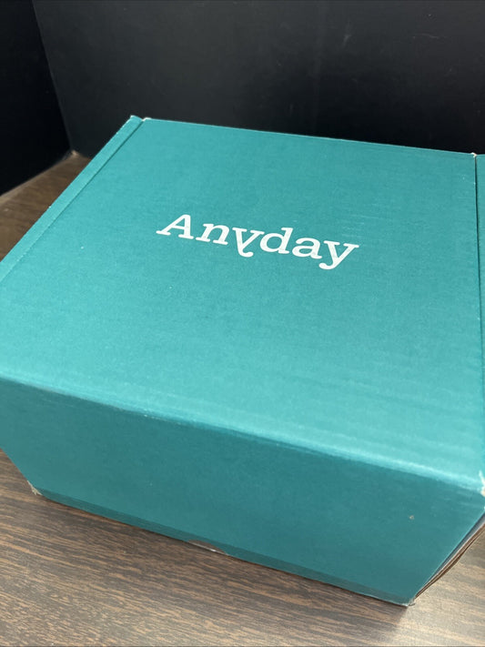 NEW Anyday 4-Piece Starter Set Medium Deep Dish & Lid Medium Shallow Dish & Lid