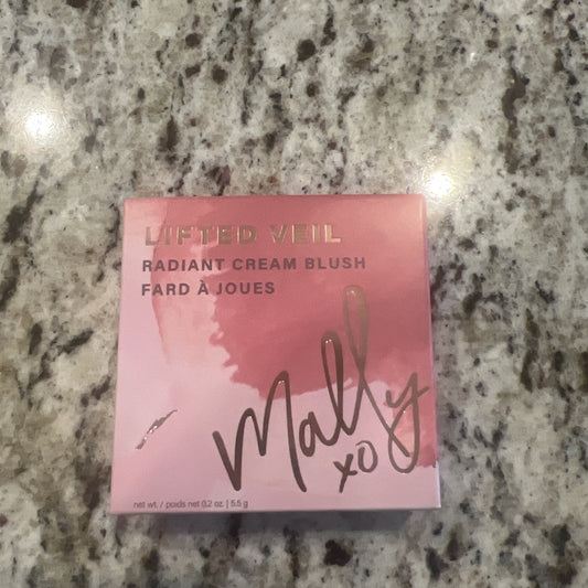 Mally XO LIFTED VEIL Radiant Cream Blush 0.2 oz Brand New