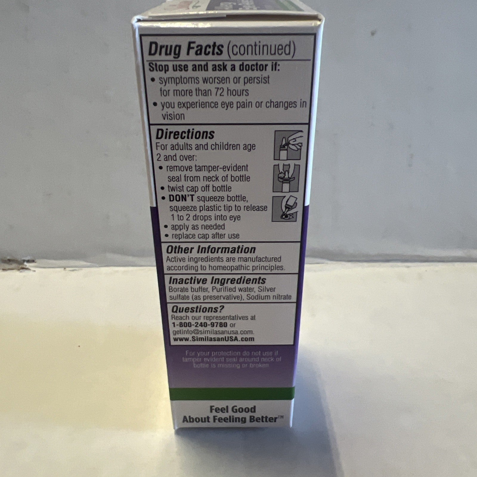 Similasan Allergy Eye Relief - 0.33 fl oz HOMEOPATHIC EXP 02/2026 NEW SEALED