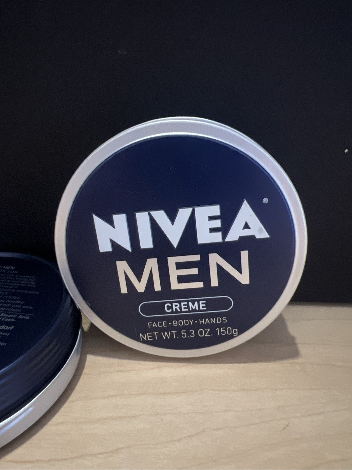 2X NIVEA Men Creme For Face/Body/Hands - 5.3 Oz