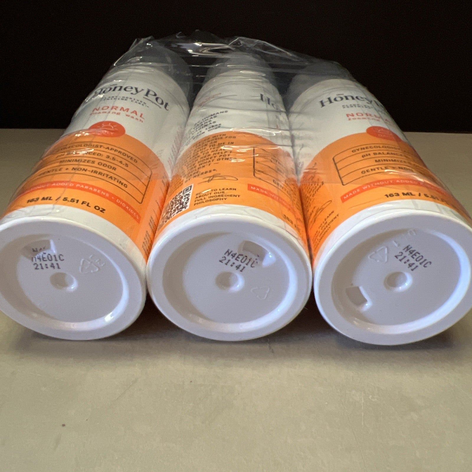 3PK The Honey Pot Company Normal Foaming Wash  5.51 FL OZ EACH SEALED NEW