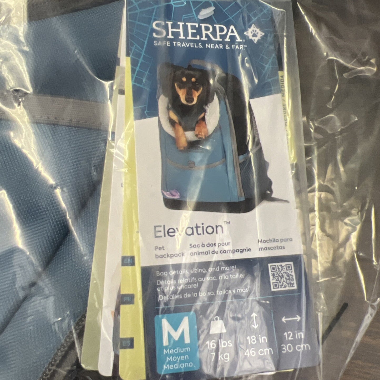 Sherpa Elevation Backpack Pet Carrier - New!