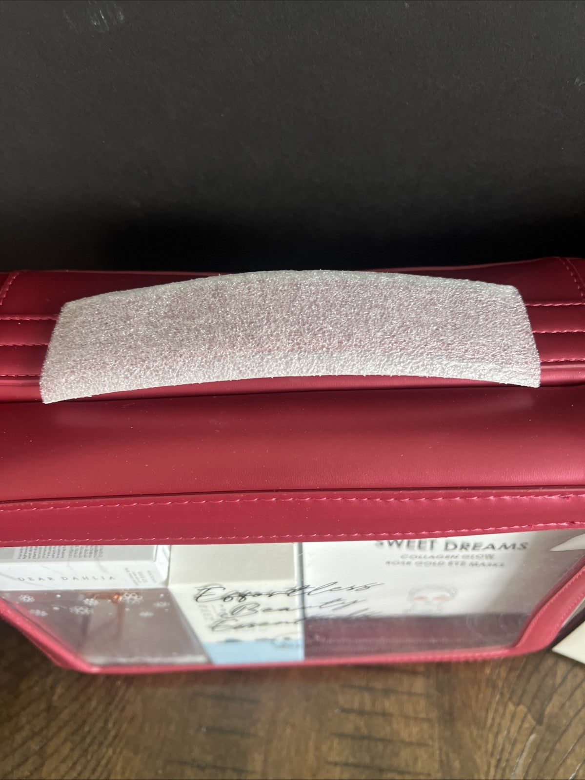 by Sophie K-Beauty Wonderland with Red Makeup Bag 