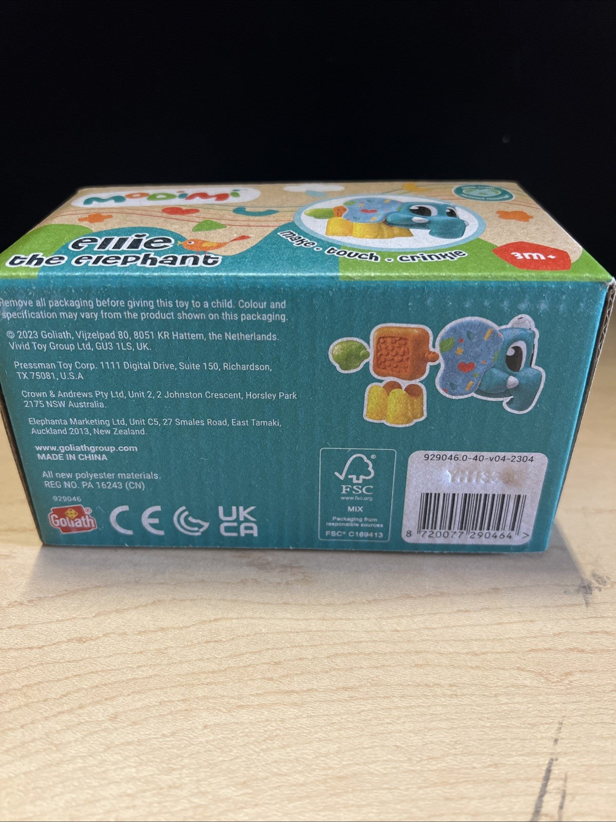 Modimi Elephant Small - Interactive Multi-Sensory Baby Toys, Modular Play Sys...