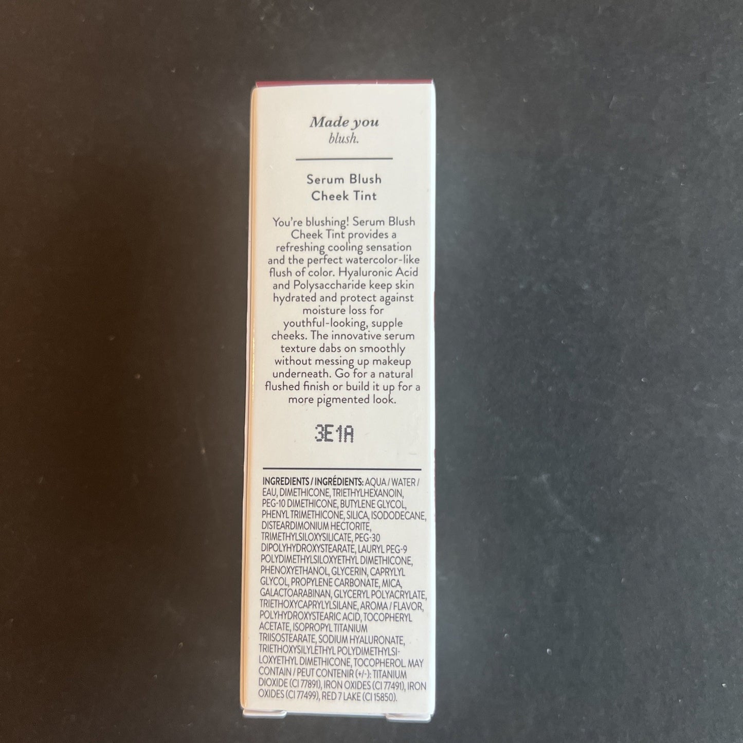 LAURA GELLER SERUM BLUSH CHEEK TINT BLUSHING BERRY 0.34 OZ / 10 mL New In Box