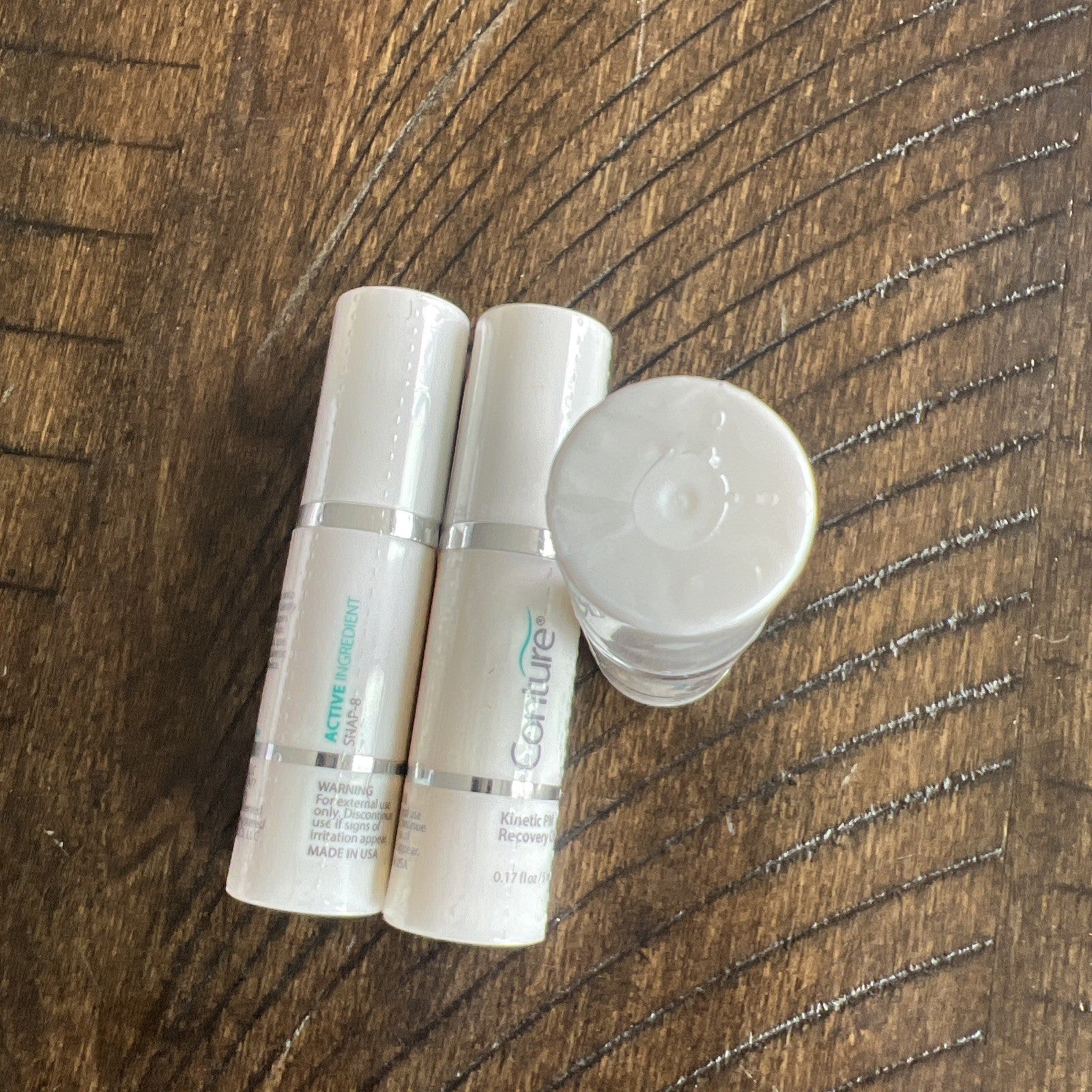 Conture Face+Neck Kinetic Skin Toning System. NEW SEALED. W/case & Serums (3).