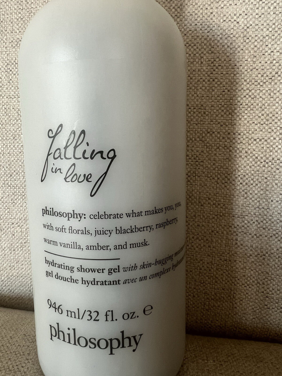 PHILOSOPHY FALLING IN LOVE FIRMING EMULSION, BODY SCRUB & BODY SPRITZ SEALED