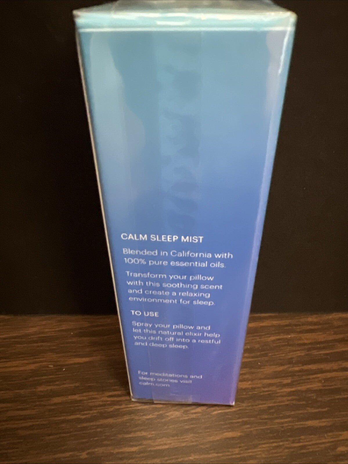 Calm SLEEP MIST .95oz Pillow Spray Lavender, Chamomile, Clary Sage, Frankincense
