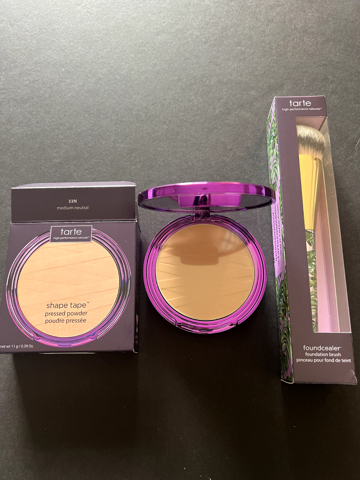 Tarte Shape Tape Pressed Powder CHOOSE YOUR COLOR  11g/0.39 oz NIB W/Brush
