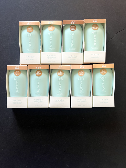 tarte Sea Hydroflex Serum Foundation CHOOSE YOUR COLOR-NIB with SPONGE 1.01fl oz
