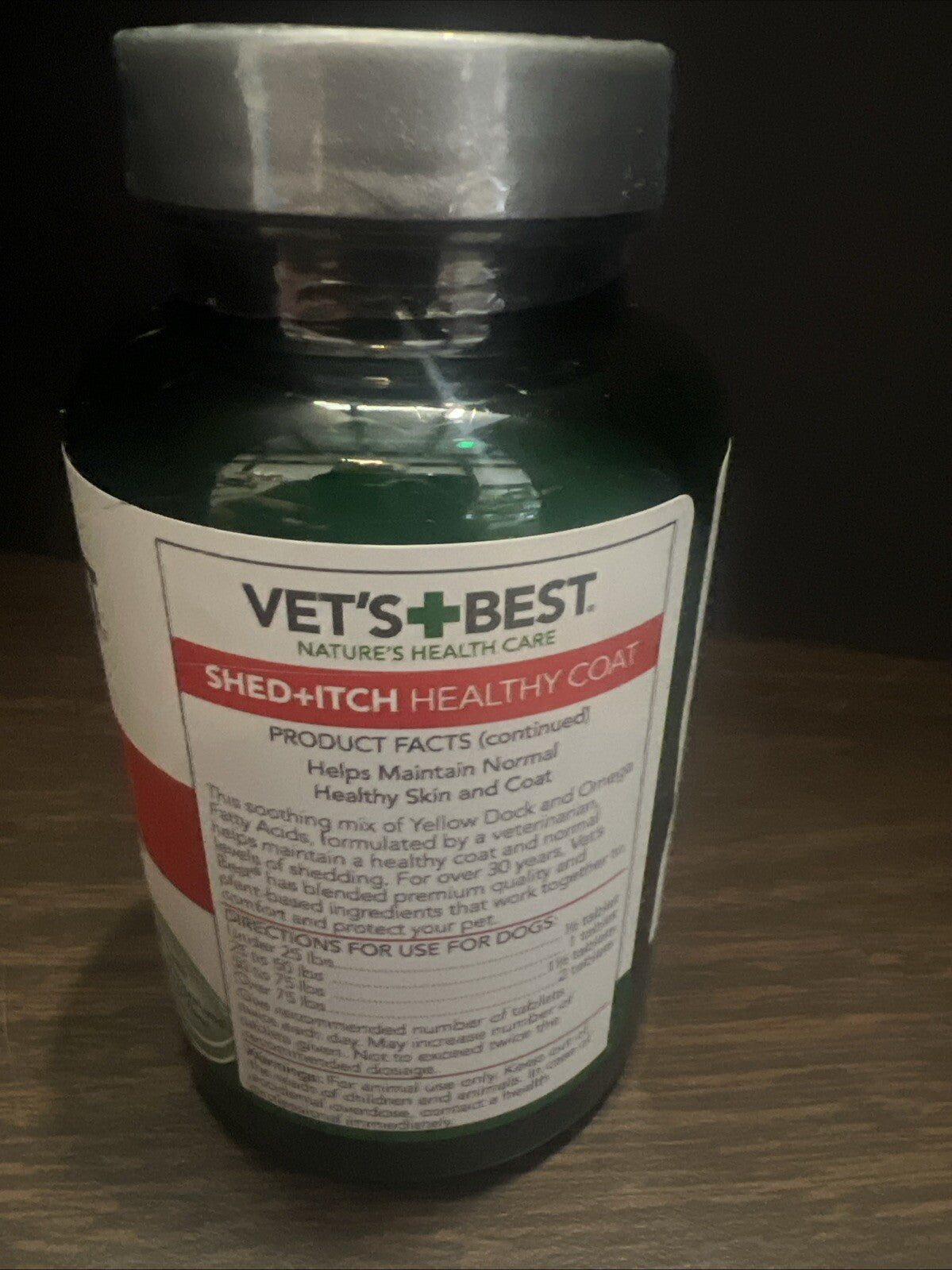 Vet’s Best Healthy Coat Shed & Itch Relief Dog Supplements Exp 2/27 1yr or Older