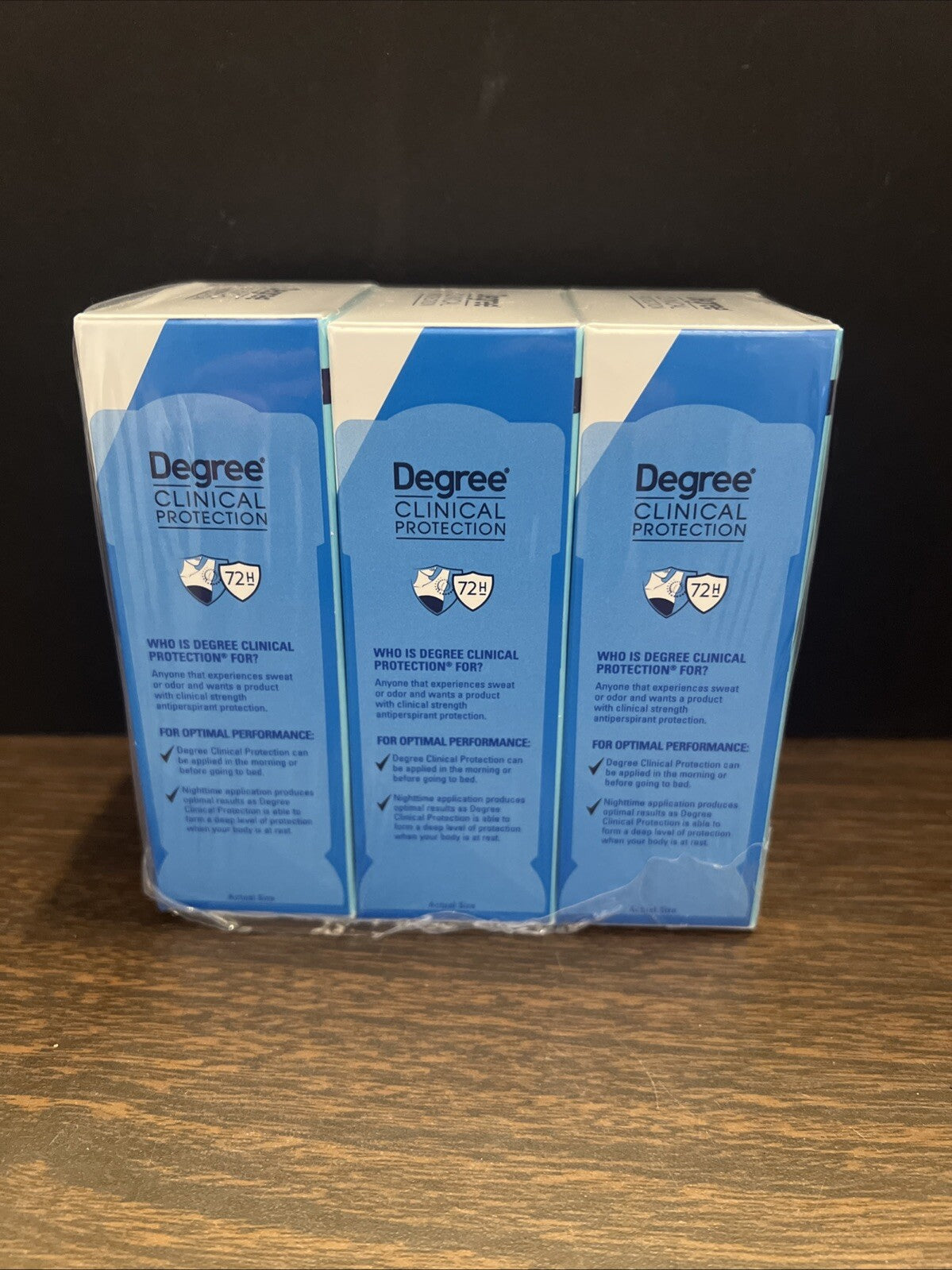 Degree Clinical Protection Antiperspirant Deodorant Shower Clean 1.7oz Pack of 3
