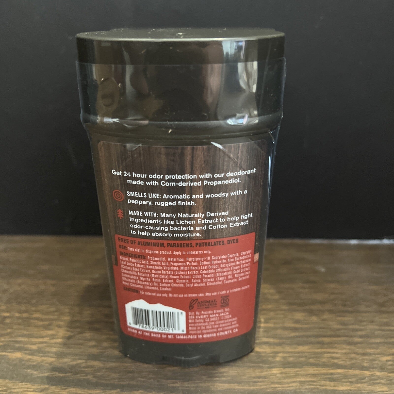 BL Every Man Jack Deodorant 3 oz Cedarwood (Aluminum-Free) - **THREE PACK**