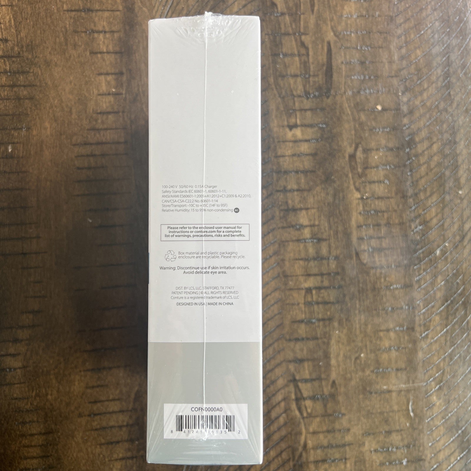 Conture Face+Neck Kinetic Skin Toning System. NEW SEALED. W/case & Serums (3).