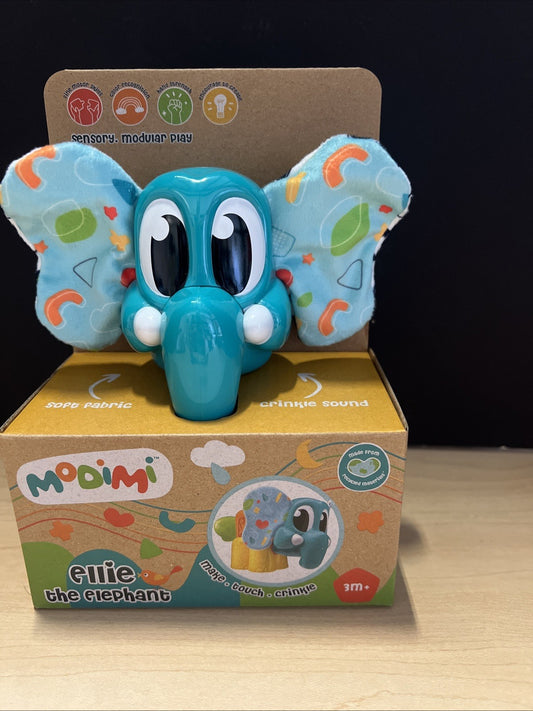 Modimi Elephant Small - Interactive Multi-Sensory Baby Toys, Modular Play Sys...