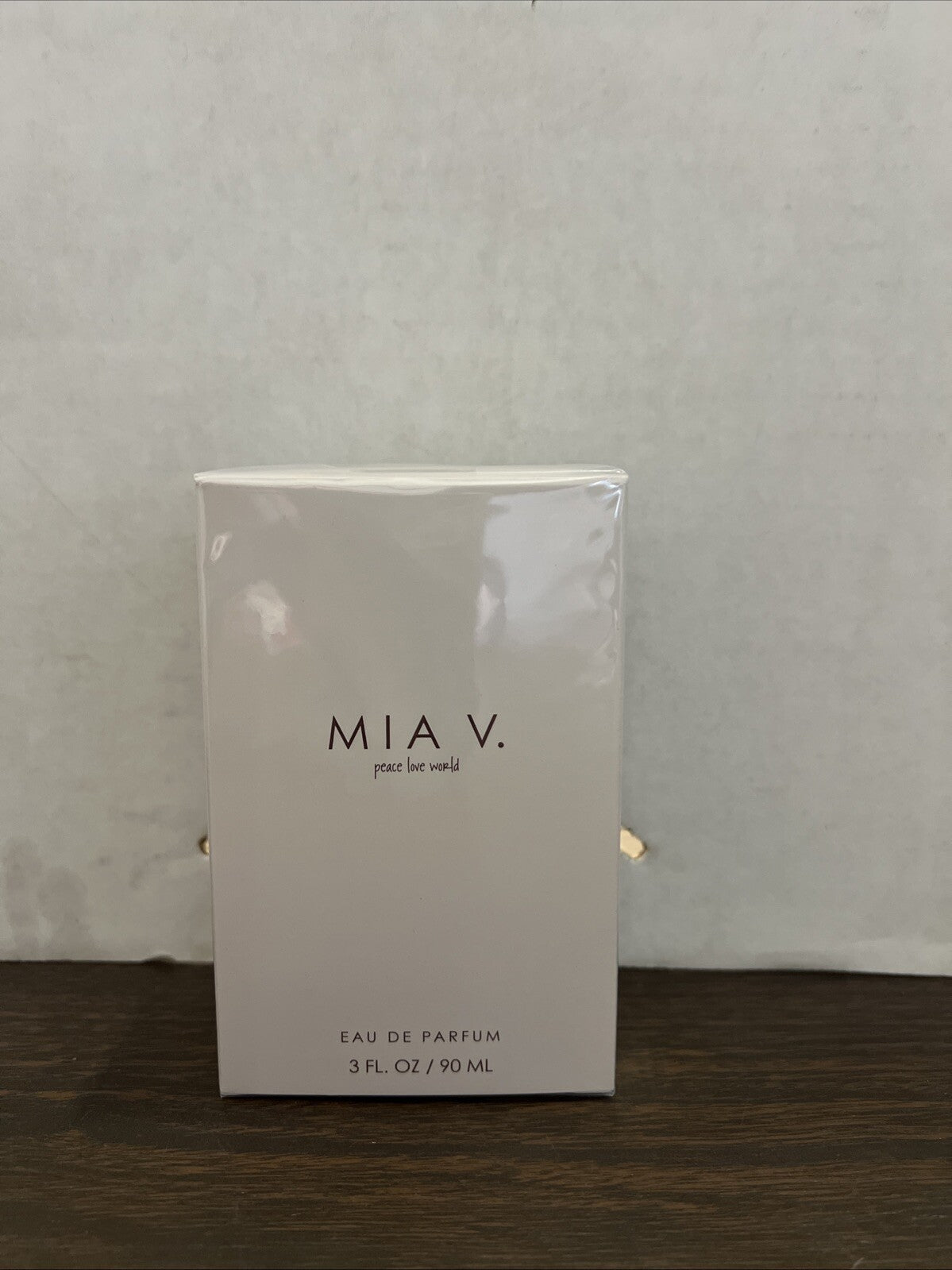 Mia V Peace Love World Eau de Parfum Spray 90ml Sealed NIB