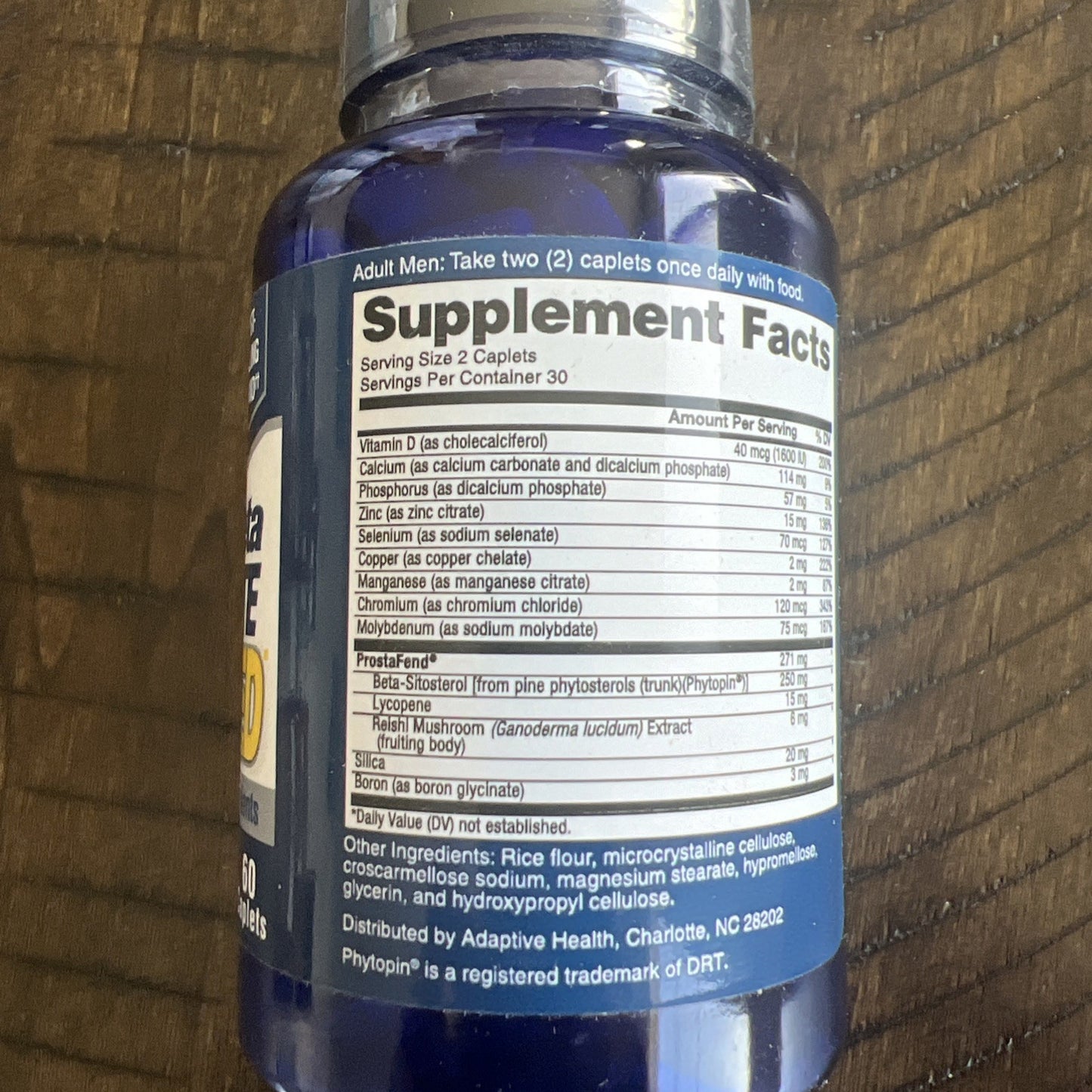 New Vitality Super Beta Prostate P3 Advanced 60 Caplets