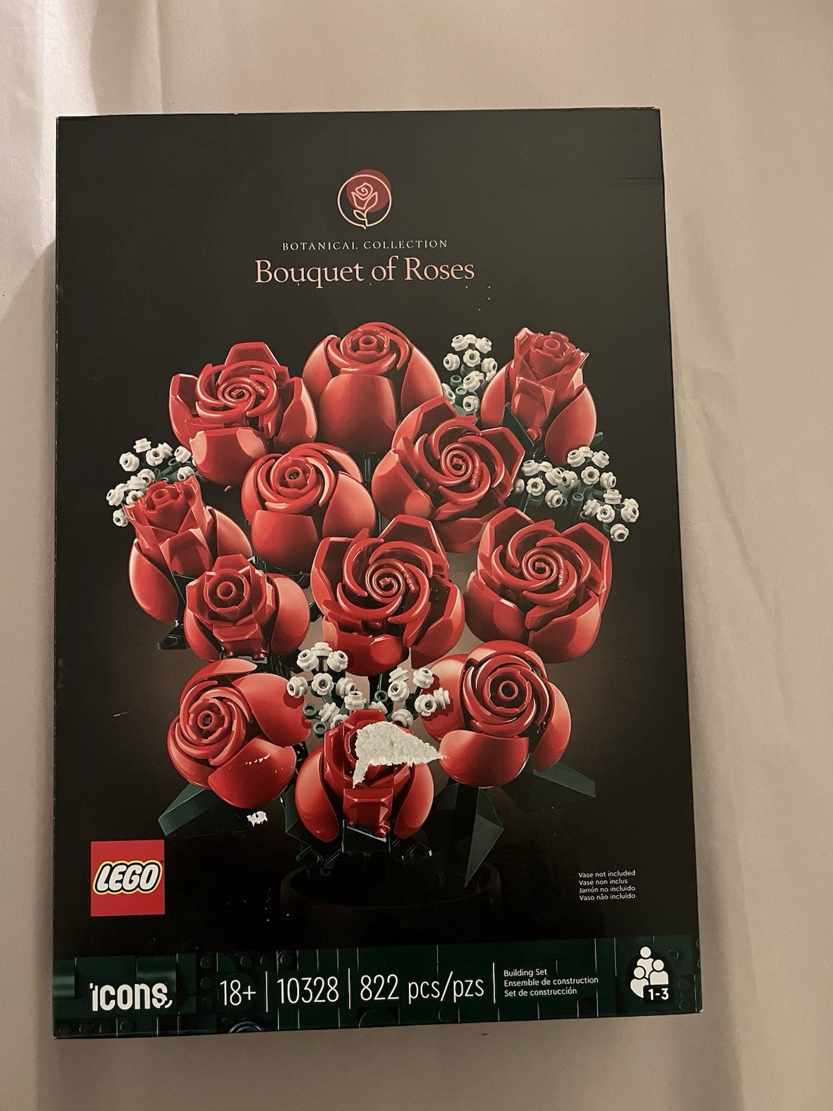 LEGO Icons Bouquet of Roses Build and Display Set 10328