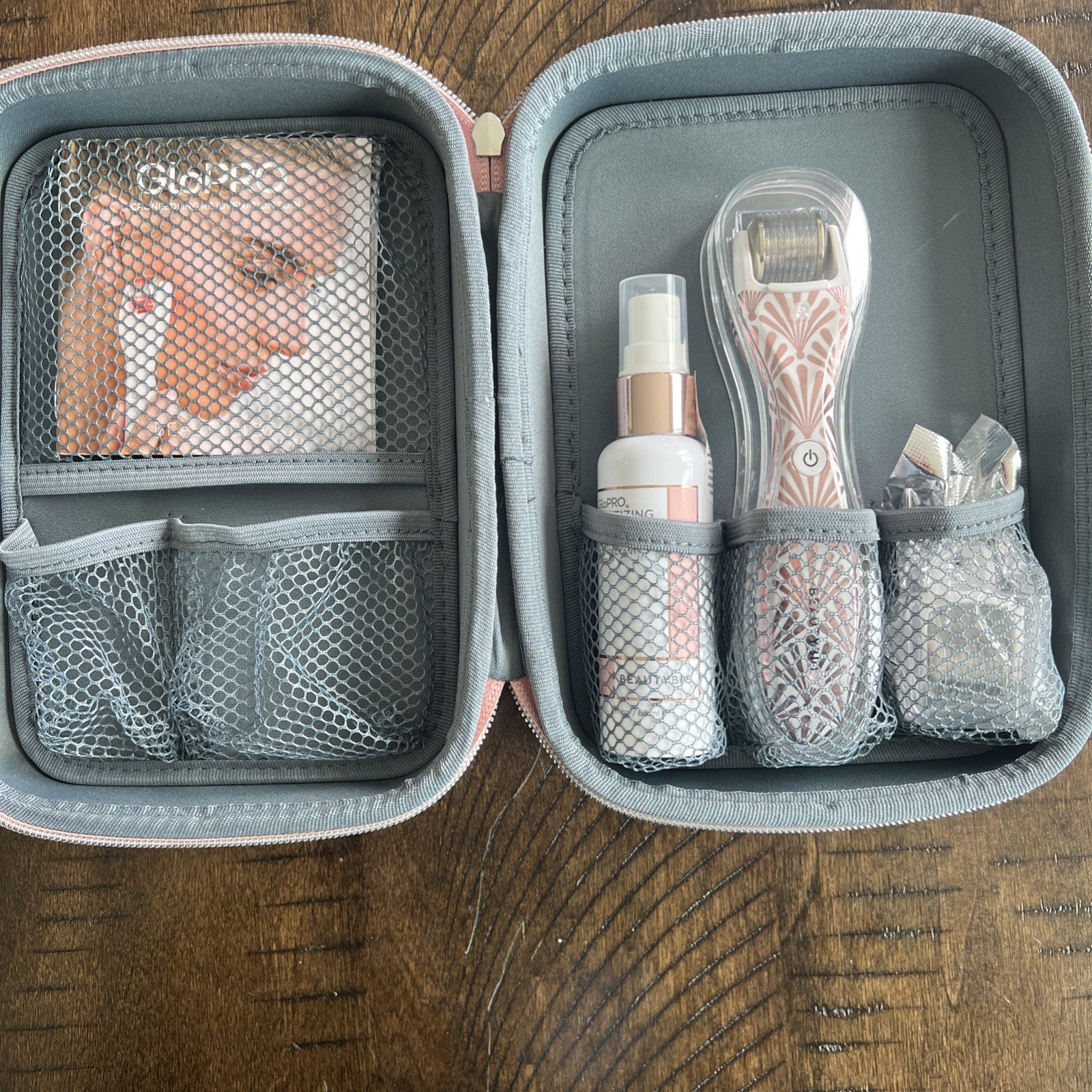 GloPro Facial Microneedling Tool Set with Storage Case and 2 Attachments