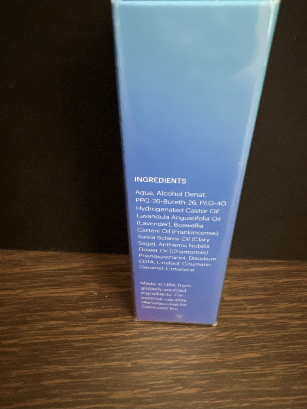 Calm SLEEP MIST .95oz Pillow Spray Lavender, Chamomile, Clary Sage, Frankincense
