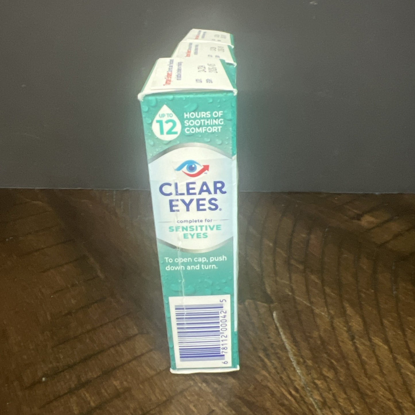 3x CLEAR EYES Complete Sensitive Eyes Gentle Formula & FAST FREE SHIP Exp 5/26