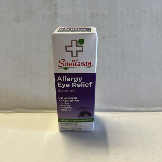 Similasan Allergy Eye Relief - 0.33 fl oz HOMEOPATHIC EXP 02/2026 NEW SEALED