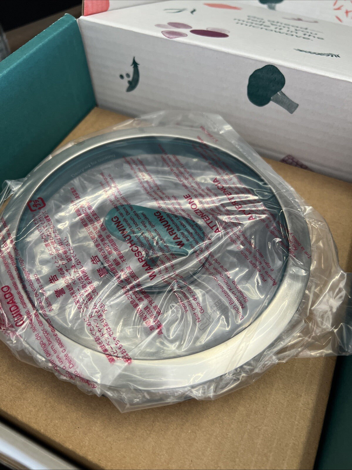 NEW Anyday 4-Piece Starter Set Medium Deep Dish & Lid Medium Shallow Dish & Lid