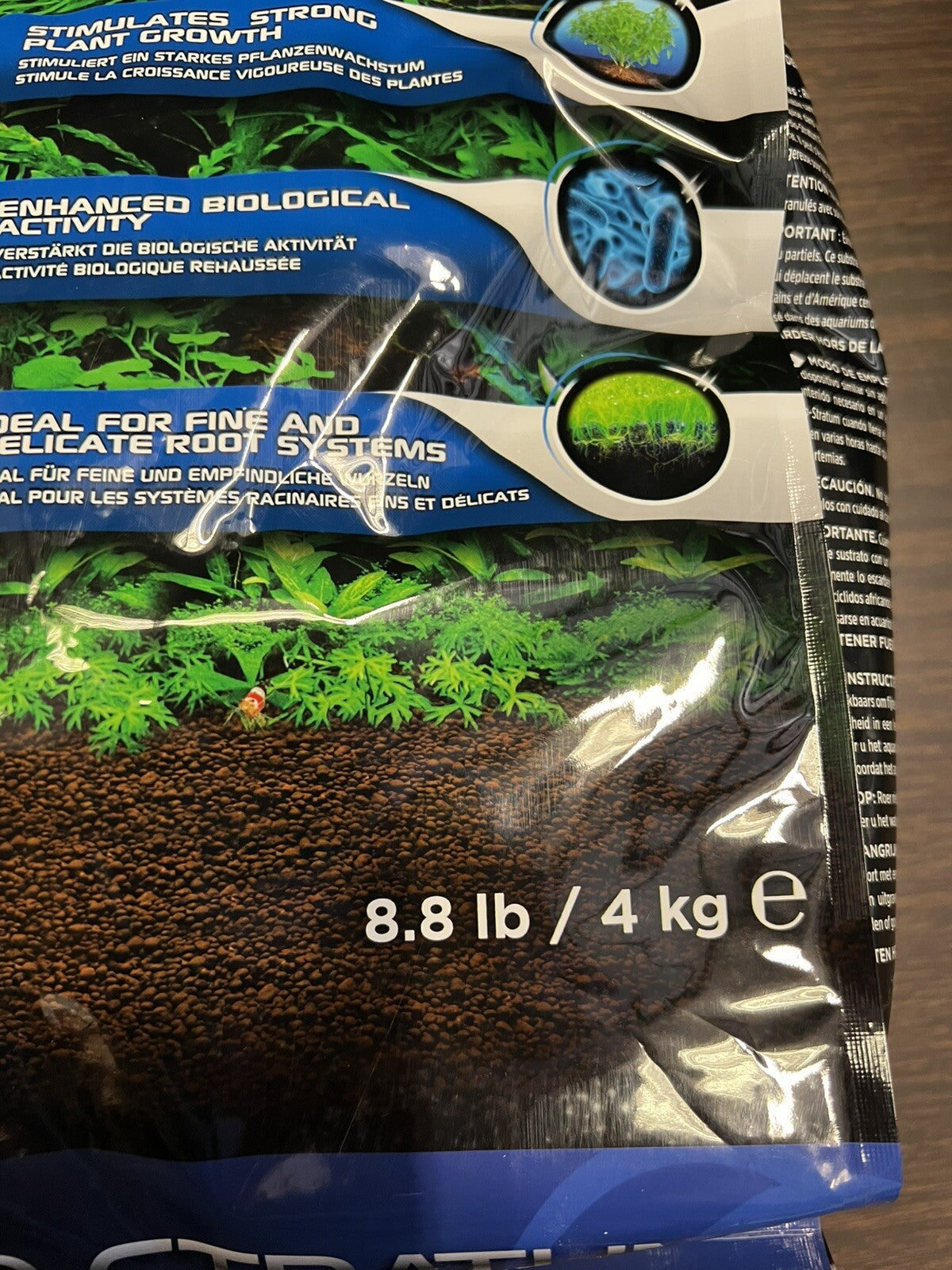 Fluval Bio Stratum, Aquarium Gravel Substrate for Aquatic Plant Growth, 8.8 Lb