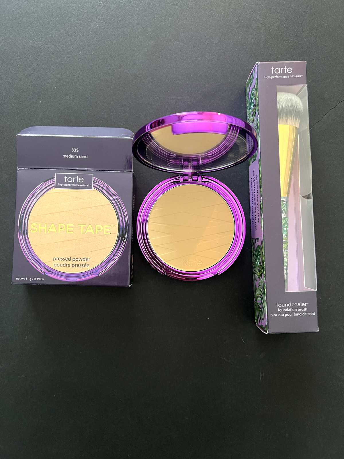 Tarte Shape Tape Pressed Powder CHOOSE YOUR COLOR  11g/0.39 oz NIB W/Brush