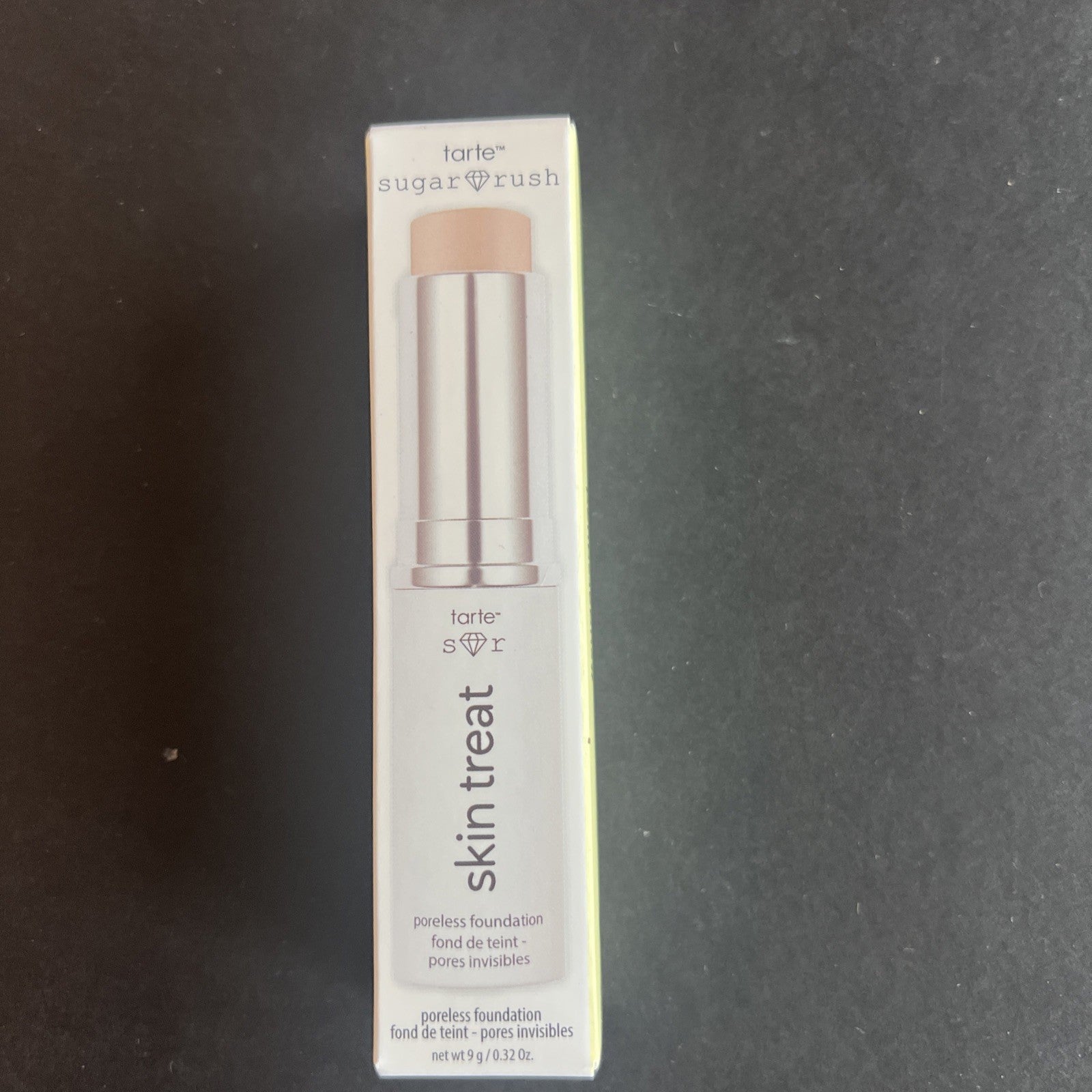 tarte Sugar Rush Skin Treat Poreless Foundation FAIR or DEEP 0.32oz NIB W/Brush