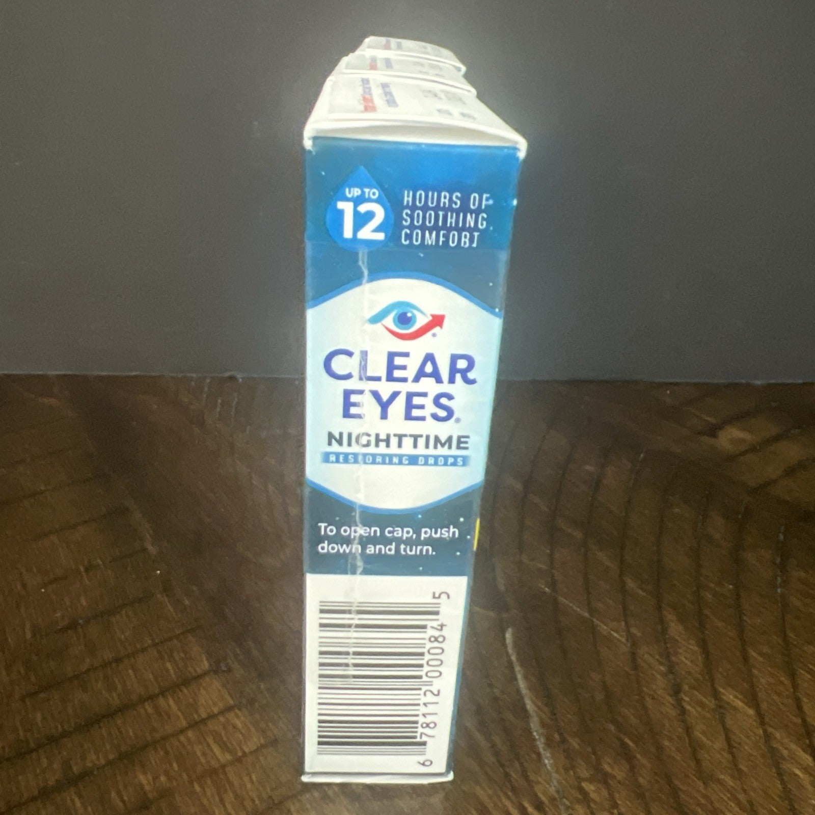 Lot Of 3 Clear Eyes Nighttime Restoring Drops.0.5oz(15ml) Exp 5/2026 NIB