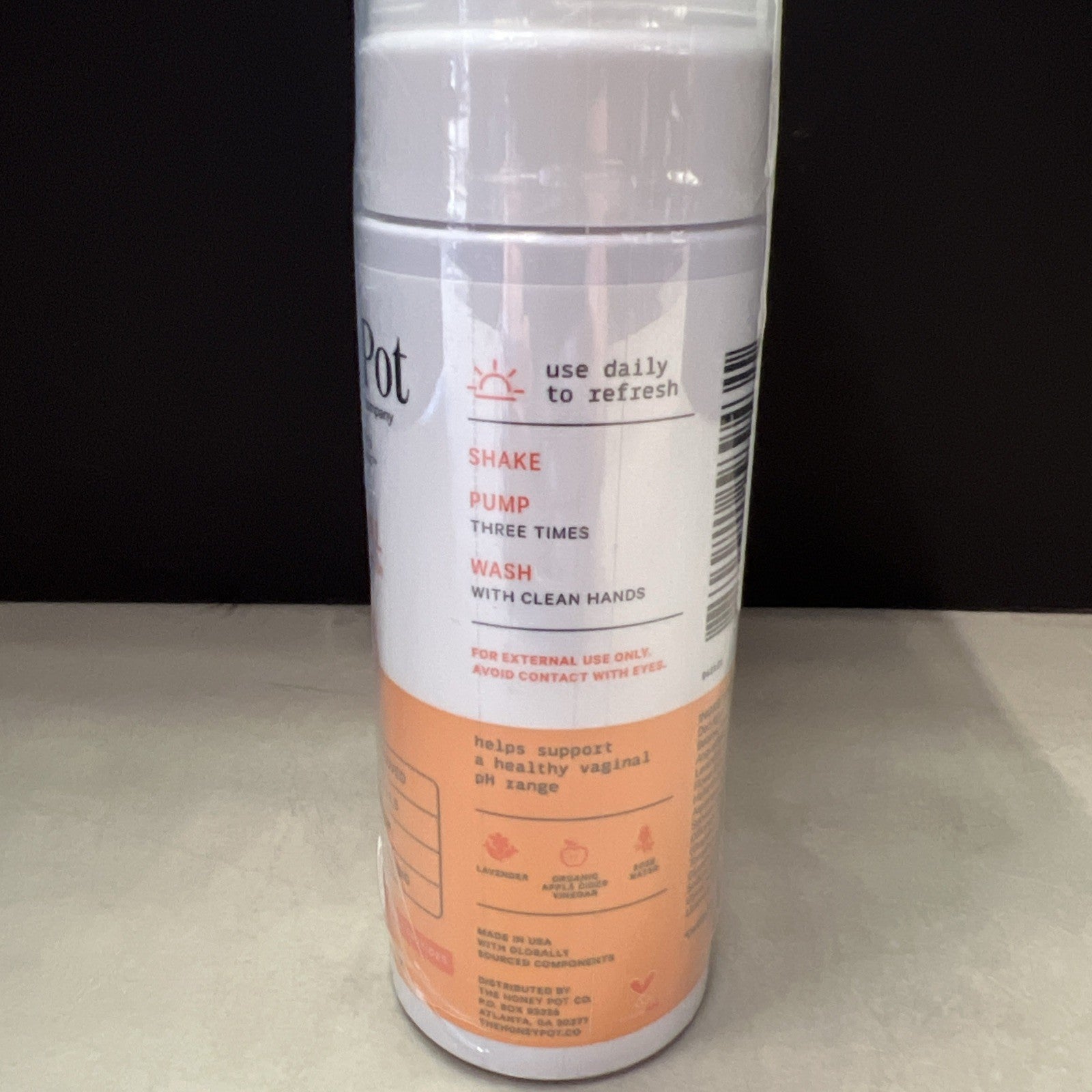3PK The Honey Pot Company Normal Foaming Wash  5.51 FL OZ EACH SEALED NEW