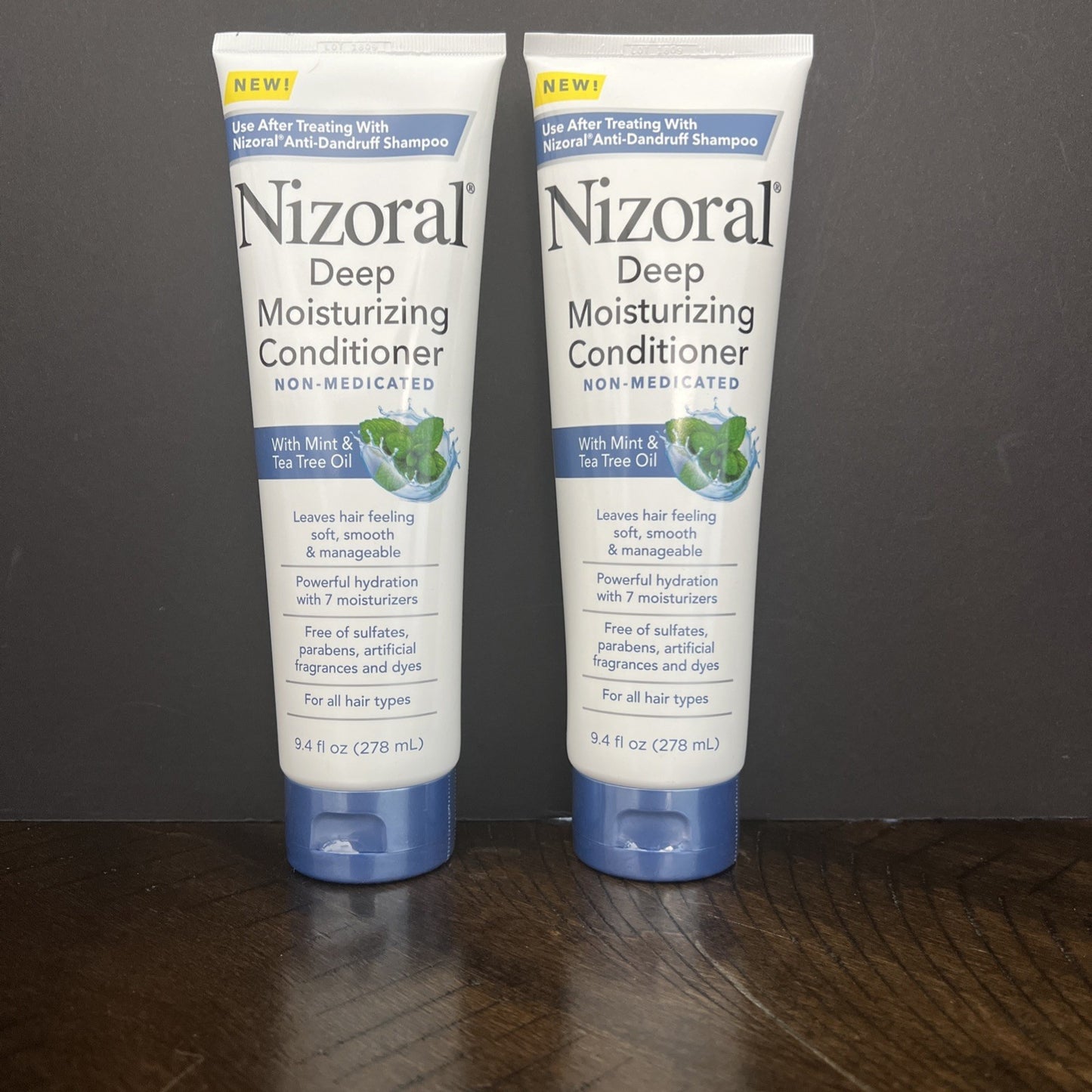 Nizoral Deep Moisturizing Conditioner Non-Medicated 9.4oz/278ml LOT OF 2