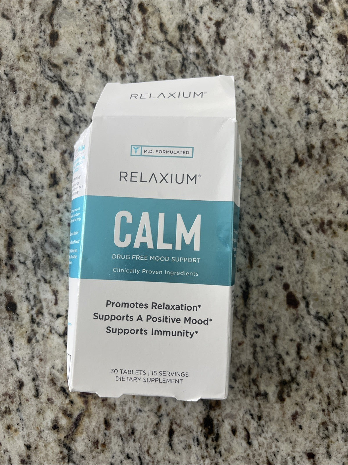 Relaxium Calm Mood Support 30 Tablets Exp 11/25 Free Shipping