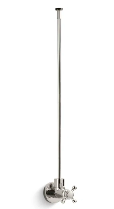 KALLISTA Nickel Silver Traditional Toilet Supply Valve (Part number: P21643-00-AD)