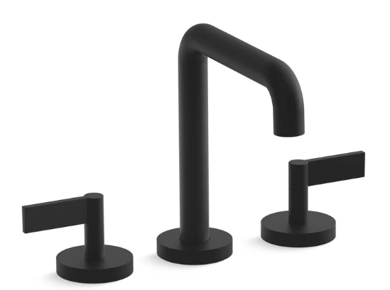 Kallista P24405-LV-CP One Deck-Mount Bath Faucet, Tall-Spout, Lever Handles