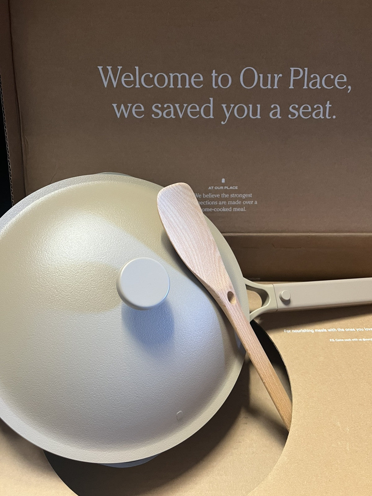Our Place Always Pan 2.0 10.5” STEAM Nonstick Pan w Lid, Spatula, Basket