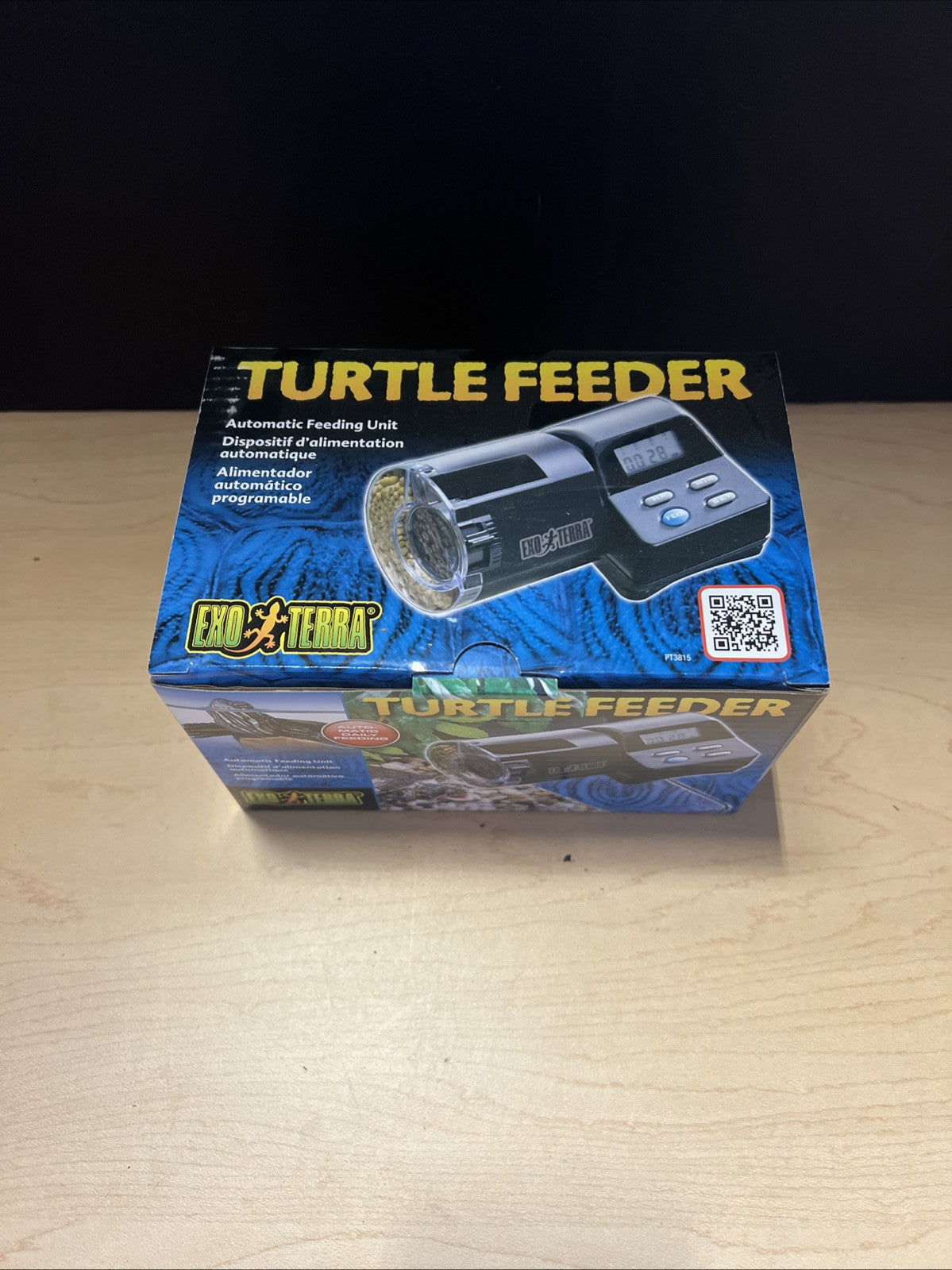 Exo Terra Turtle Feeder Automatic Feeding Unit New